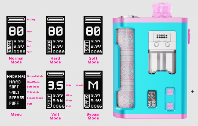 Купить Damn Vape Nitrous Zaion AIO With RBA (Gunmetal) Damn Vape Nitrous Zaion AIO With RBA (Gunmetal)